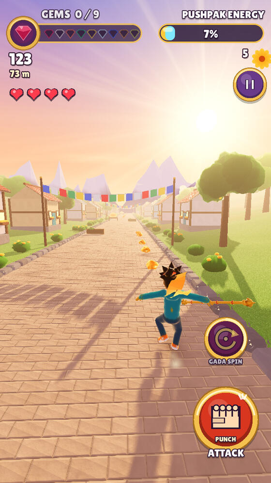 Veer: Sky Runner gameplay